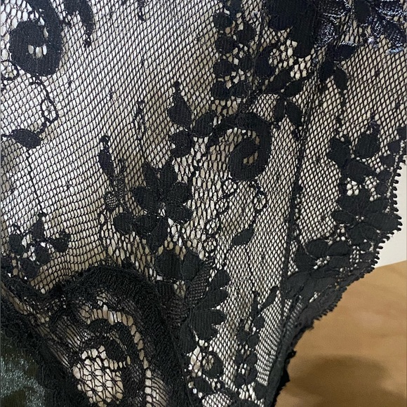 Victoria Secret Velvet Lace Bodysuit - Picture 6 of 6